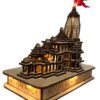Ram Mandir Ayodhya Model, Ram Temple Replica, Wooden Ram Mandir Model