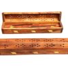 Wooden Brass Holder, Incense Stick Holder, Wooden Agarbatti Holder, Dhoop Batti Box